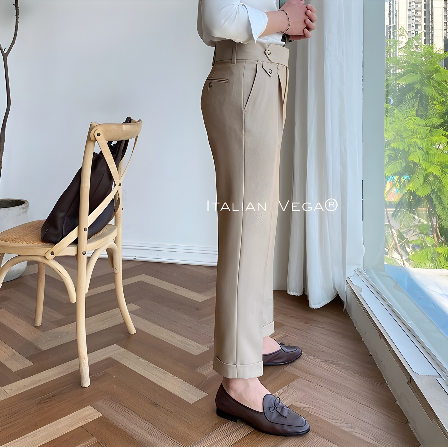 Camel Signature Flap Gurkha Pants Italian Vega®