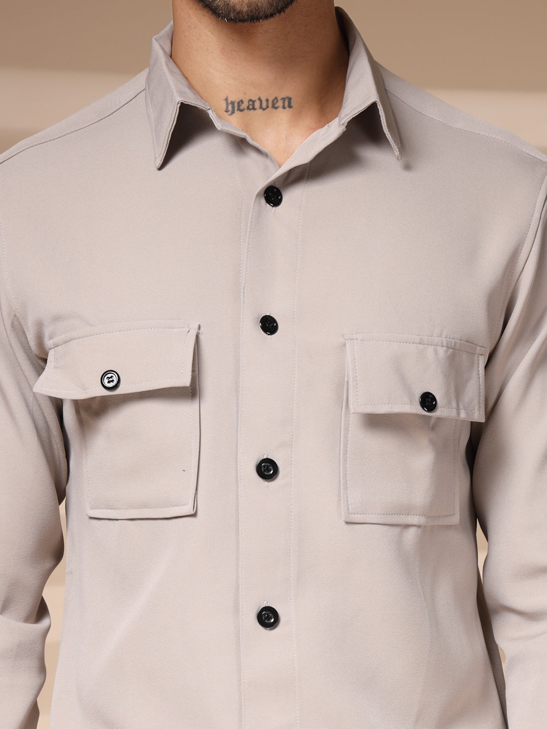 Vizon Men's Buttoned Co-ord Set by Italian Vega®