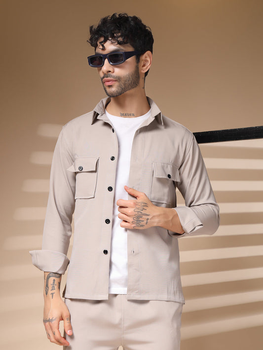 Vizon Men's Buttoned Co-ord Set by Italian Vega®